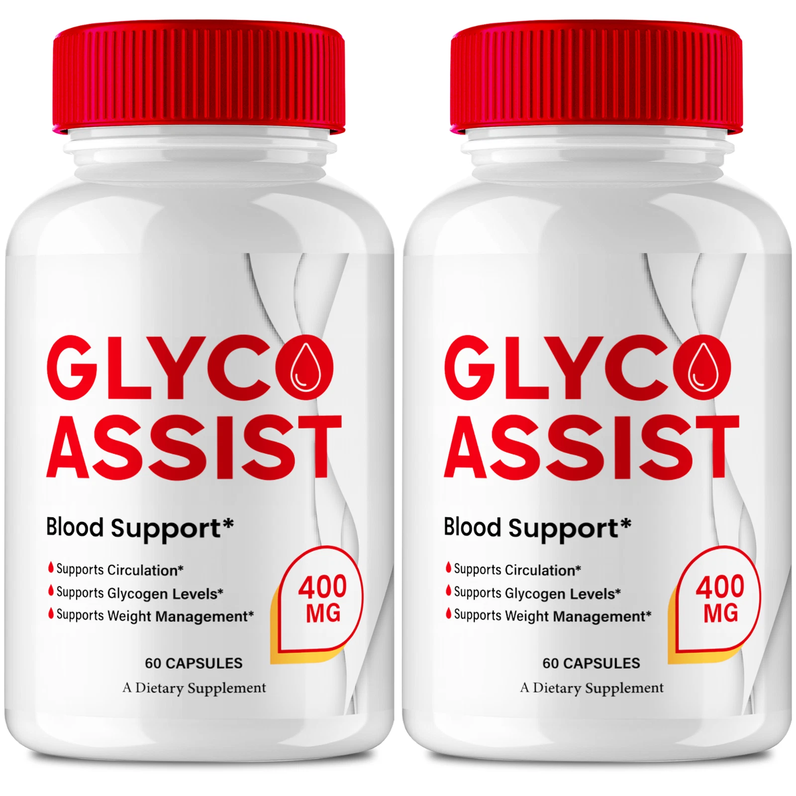 (2 Pack) Glyco Assist Advanced Blood Pills, Healthy Circulation & Stable Levels