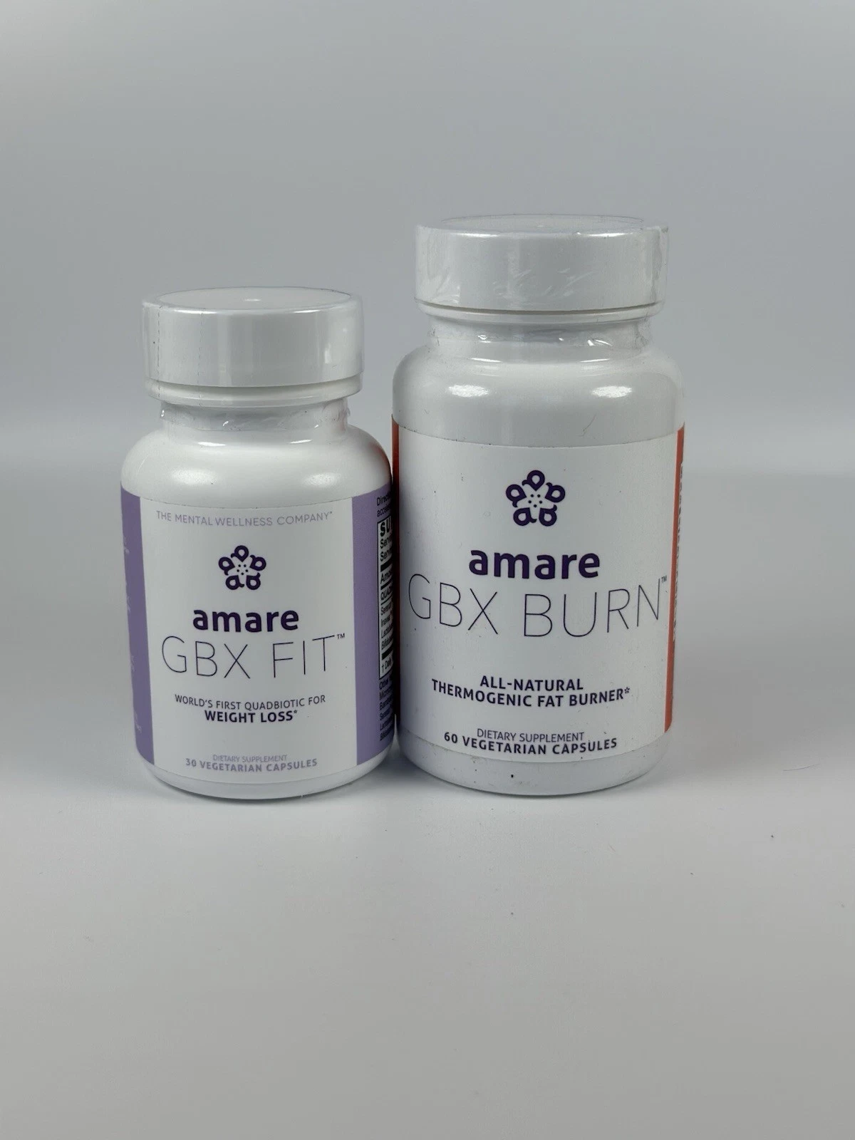 Amare GBX FIT & GBX BURN Weight Loss Supplements Sealed Exp 2026