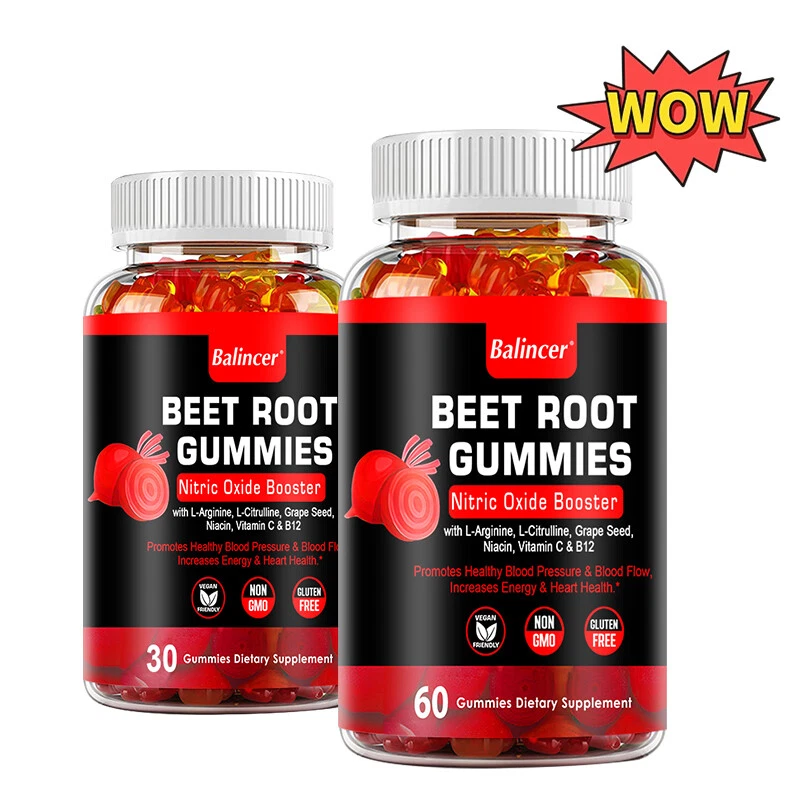Beet Root 1000mg - Aids in Healthy Circulation, Heart and Blood Pressure Support