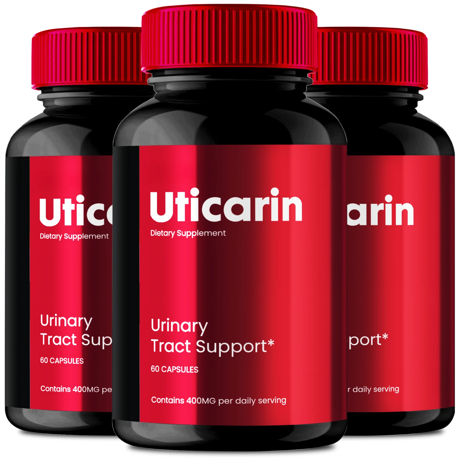 (3 Pack) Uticarin Advanced Tract Pills, Uti Carin Bladder Flow Support Capsules