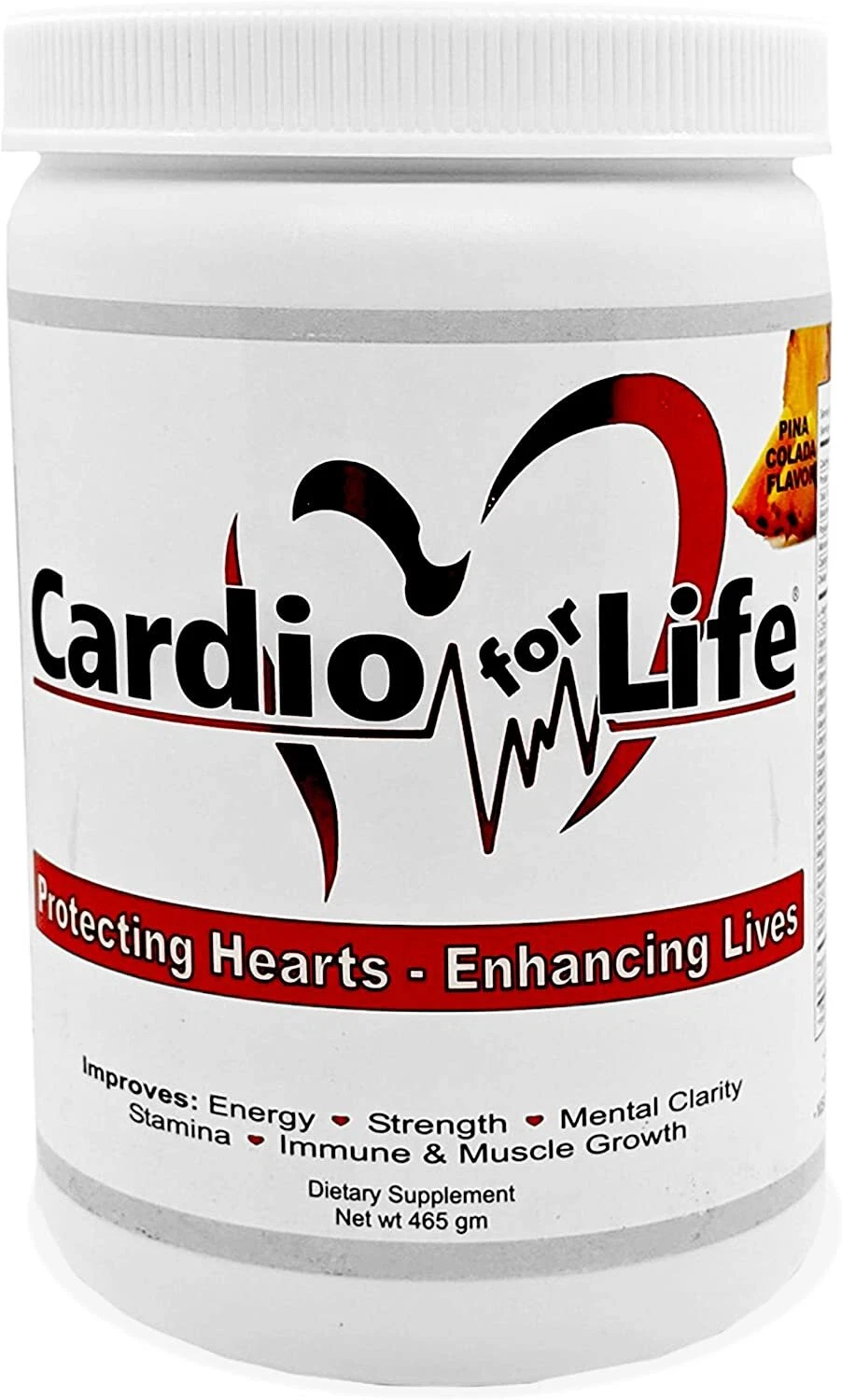 Cardio For Life L-Arginine Supplement Pina Colada Flavor EXP 1/27 FREE SHIP