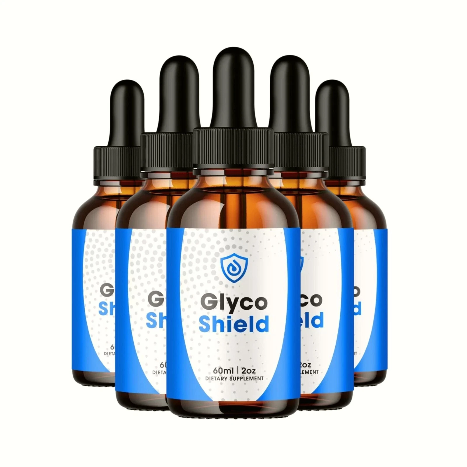 (5-Pack) Glyco Shield Drops – GlycoShield Drops to Support Overall Blood Health