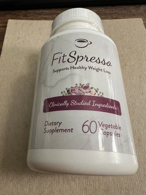 FitSpresso 60 VEGGIE Capsules Supports Healthy Weight Loss Natural Exp 02/2026