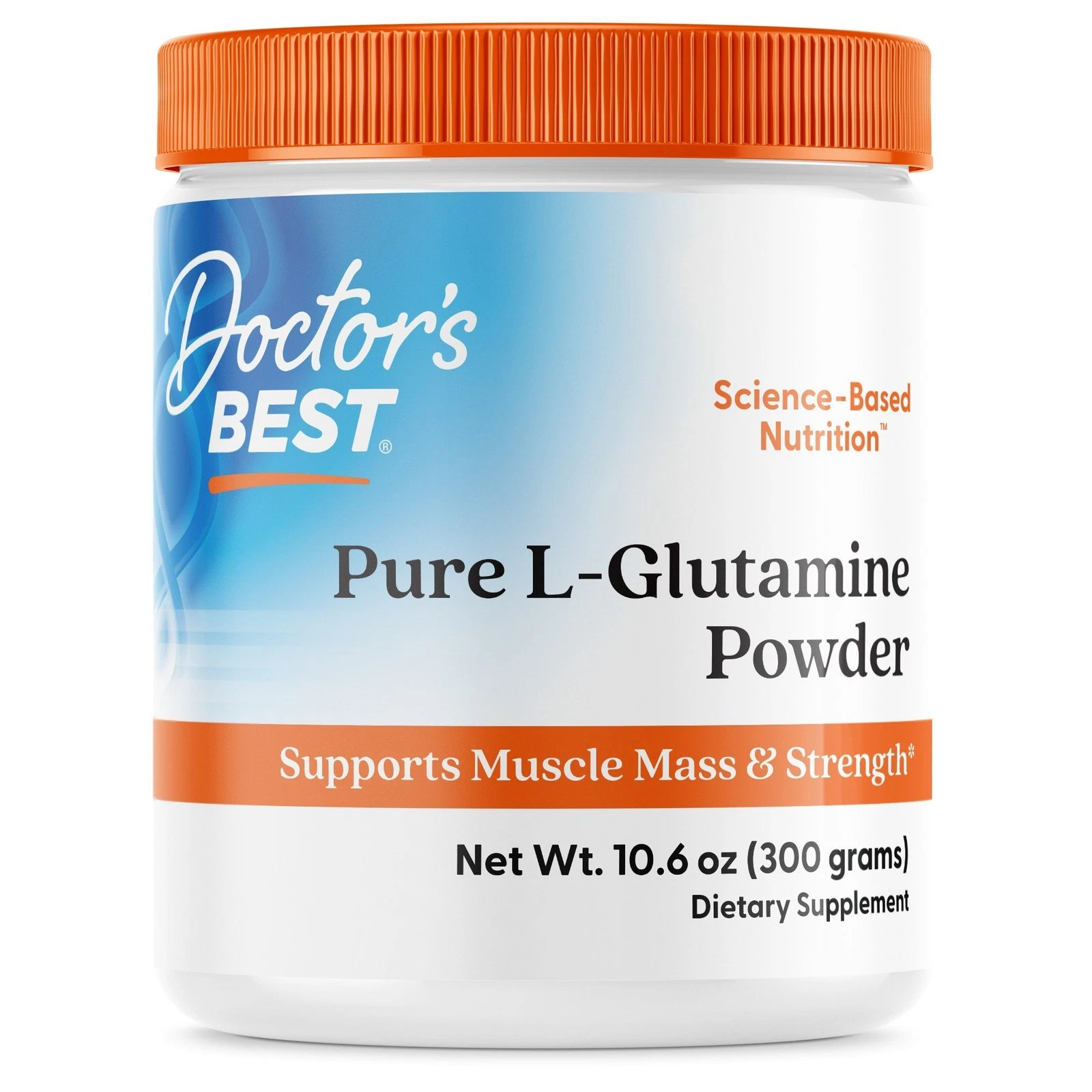 Doctors Best Pure L-Glutamine 300 mg Powder