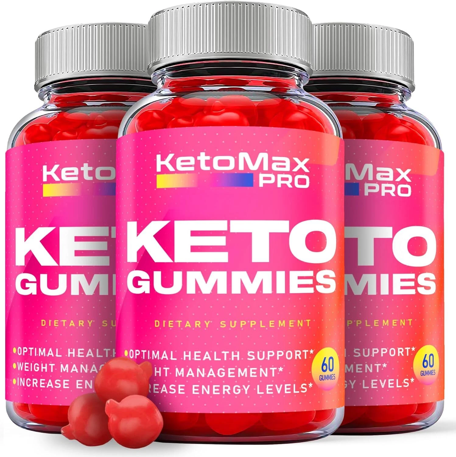 Keto Max Pro Gummies - Keto Max Pro ACV Gummys For Weight Loss OFFICIAL - 3 Pack