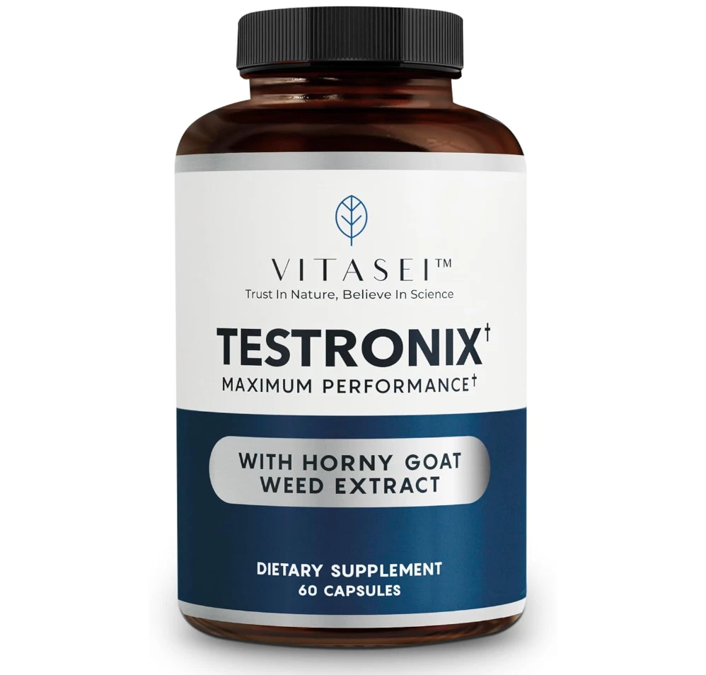 Testronix Performance Supplement for Men - Energy and Muscle Supplements for ...