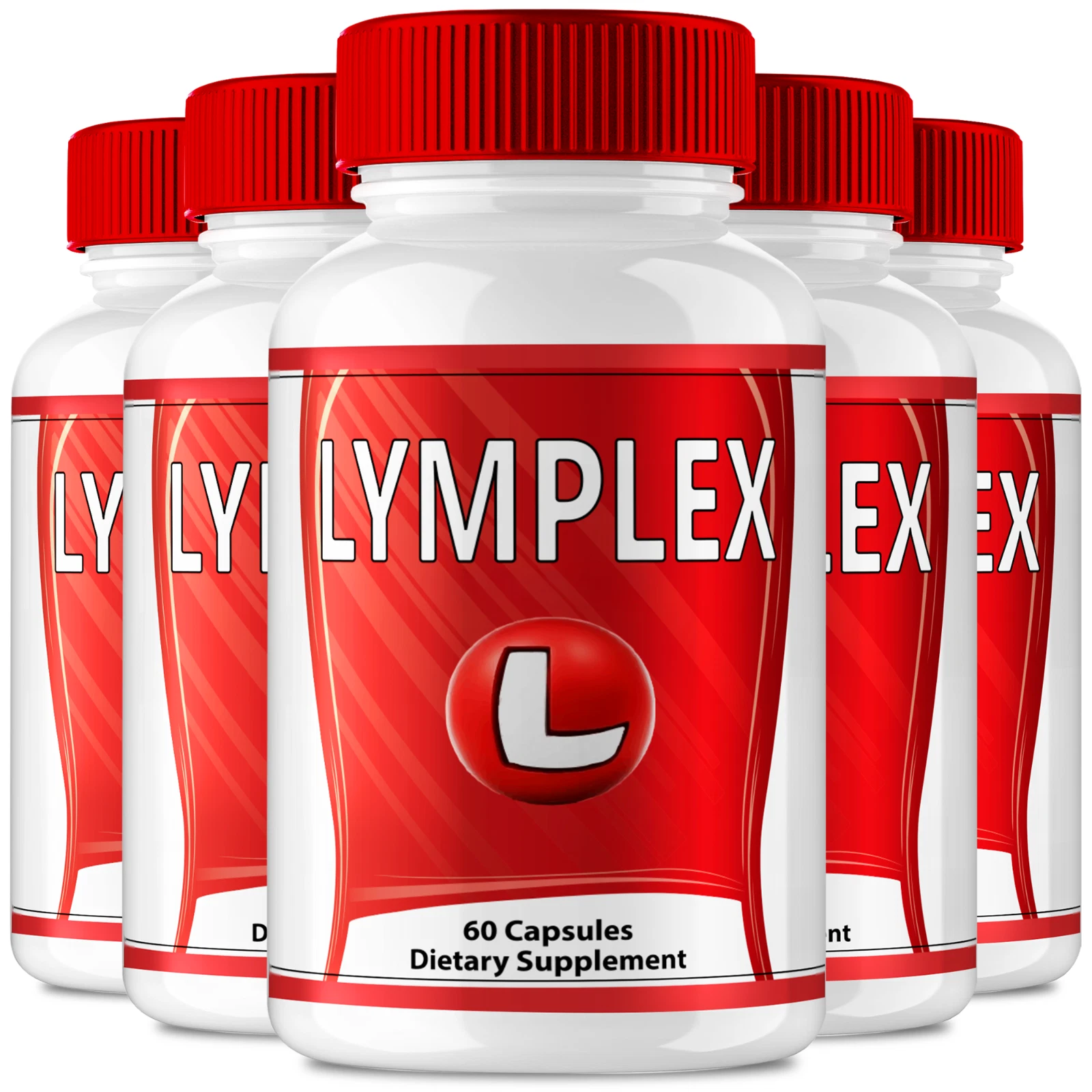 (5 Pack) Lymplex Capsules - Advanced Cleanse and Detox Support Formula Pills