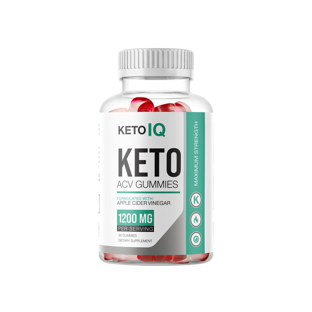 Keto IQ Advanced ACV Weight Loss Gummies to Burn Fat for Energy 60ct