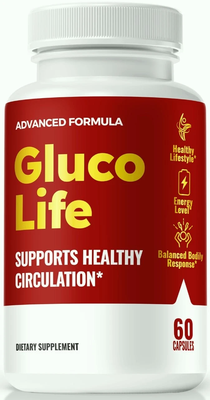 Gluco Life Heart Health Pills, GlucoLife for Blood Support 60ct