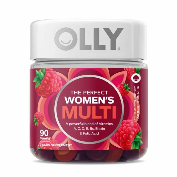 OLLY Women's Multivitamin Gummy- Health & Immune Support- Berry- 90 Ct
