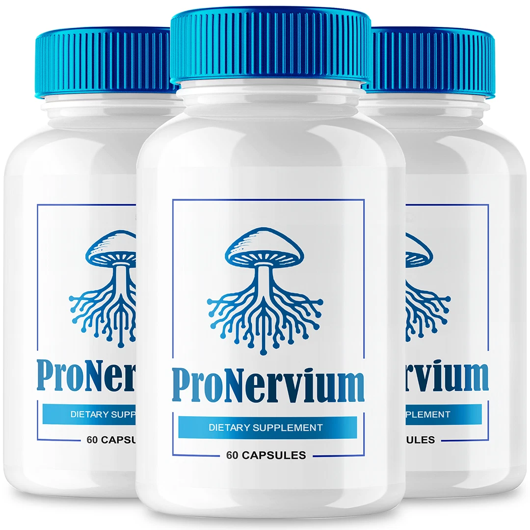 (3 pack) ProNervium Capsules Blood Formula Supplement (180 Capsules)