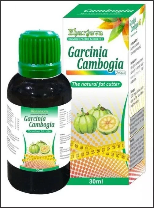 Bhargava Garcinia Cambogia Drops (Natural Fat Cutter) Weight Loss-Unisex (30ml)
