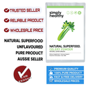 Celery Powder 100g, Simply Healthy Natural Superfood Supplement, Unflavoured