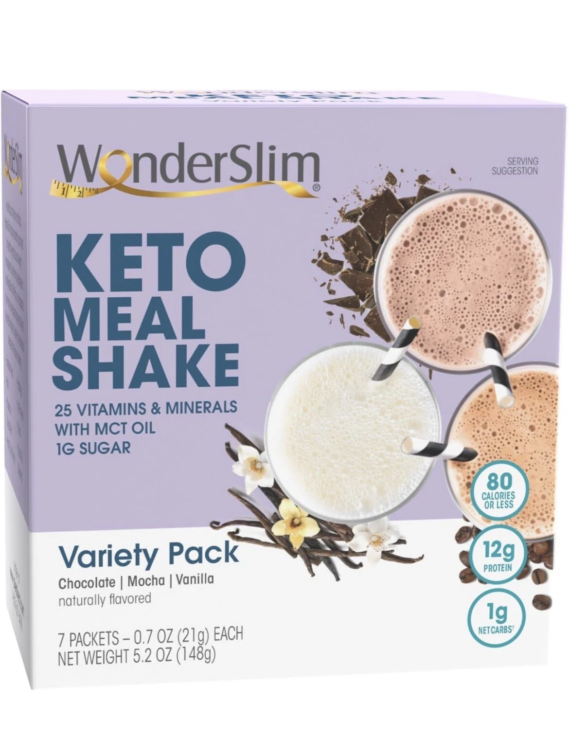Wonderslim Keto Meal Replacement Shake