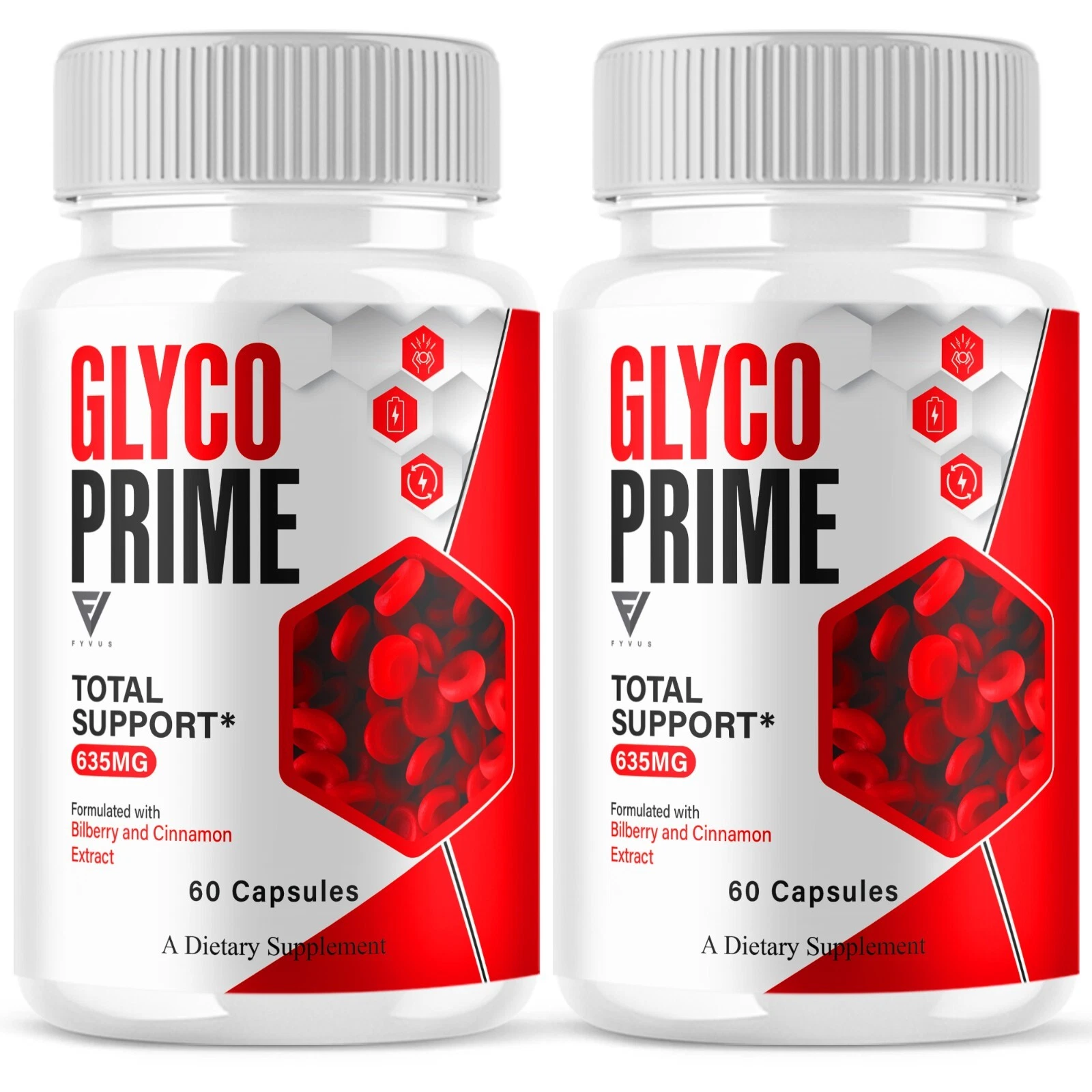 (2 Pack) Glyco Prime Glycogen Capsules, GlycoPrime Advanced (120 Capsules)