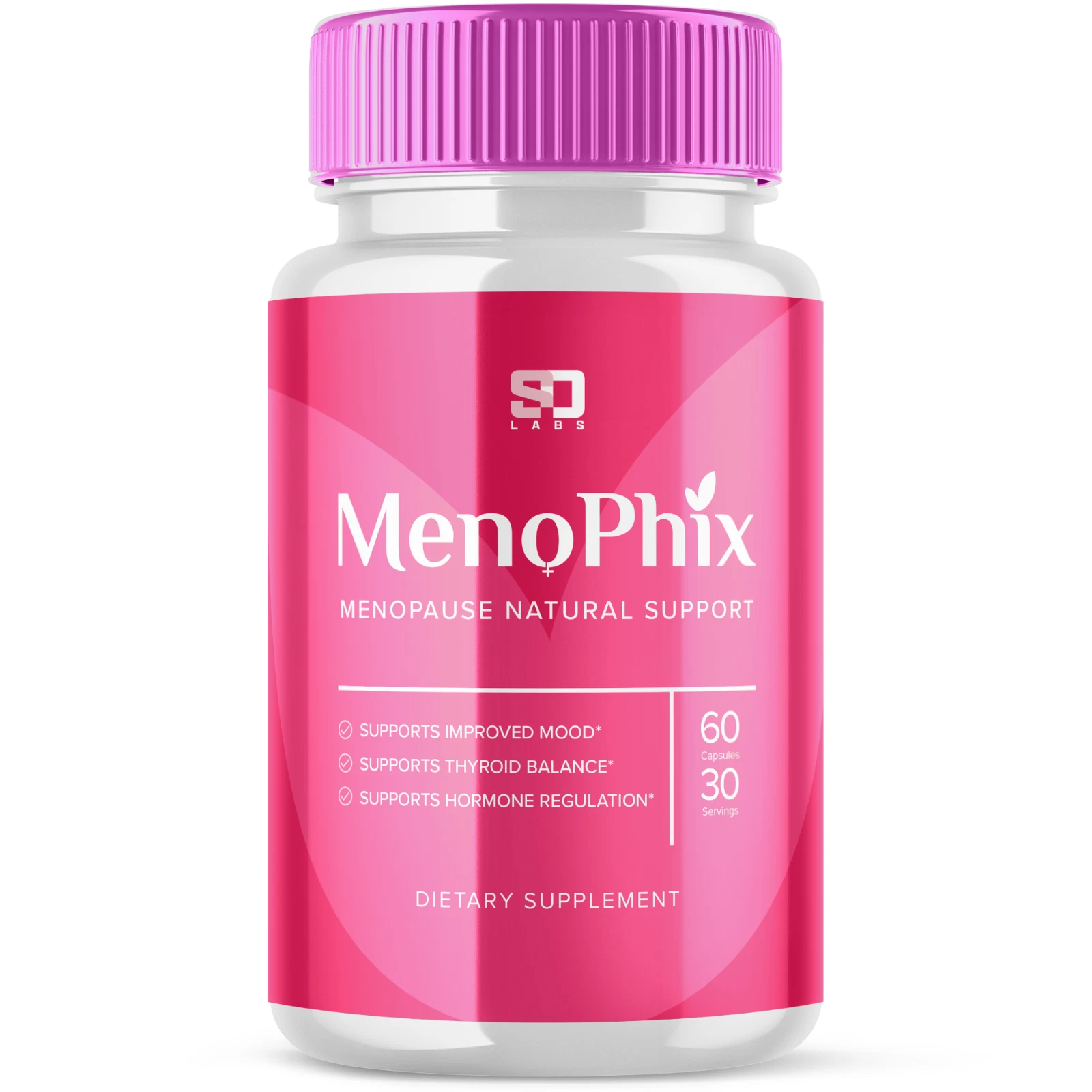 MenoPhix Capsules: Menopause support, hormonal balance, and comfort (1 Pack)