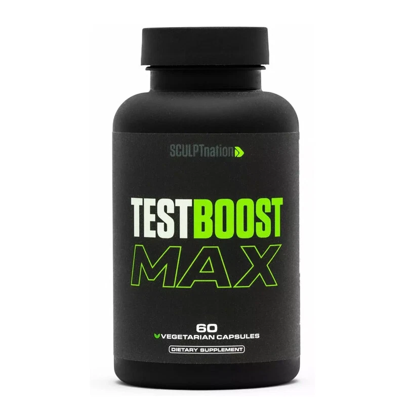 Sculptnation TEST BOOST Max Build Muscle Men Testosterone Fat weight Loss- CHEAP