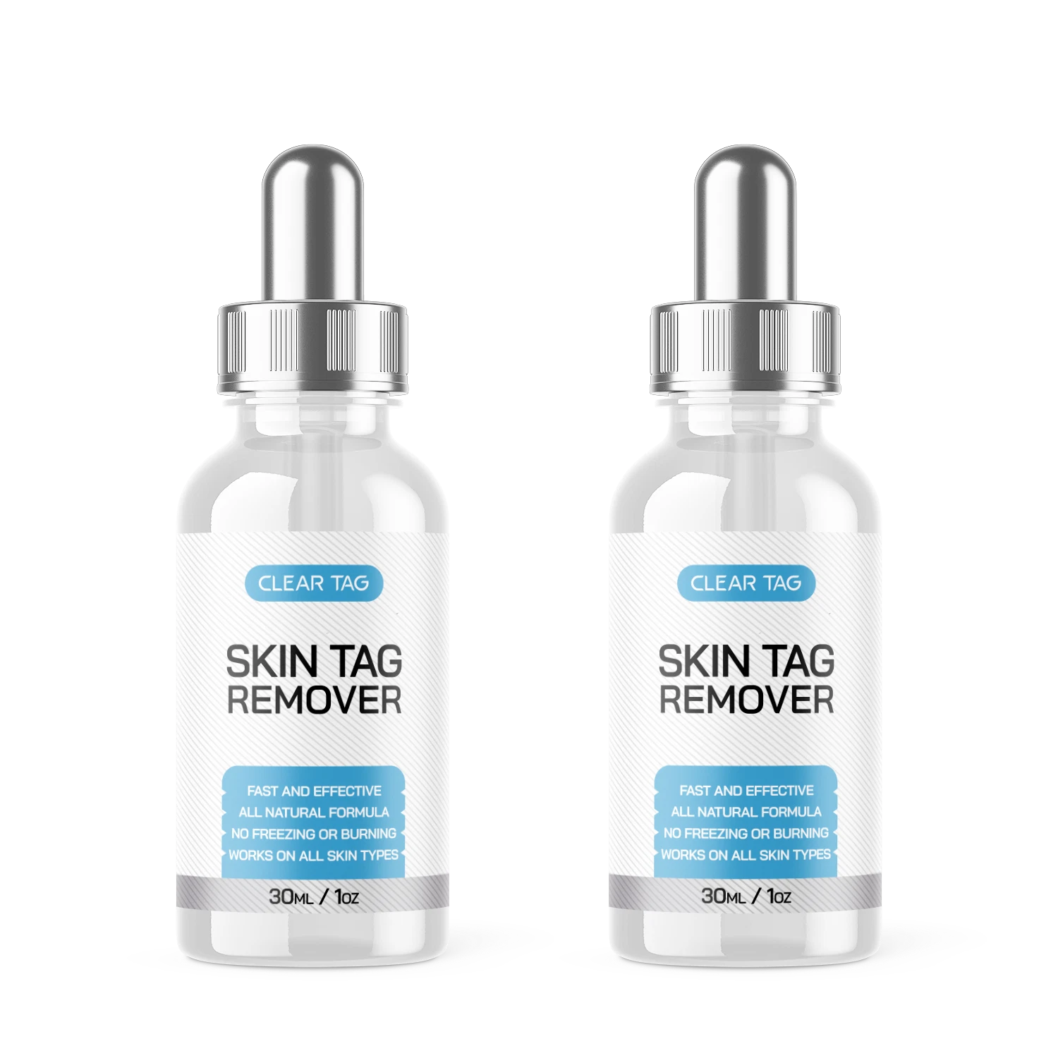 Clear Tag - Clear Tag Skin Drops - Safe for All Skin Types (2 Pack)