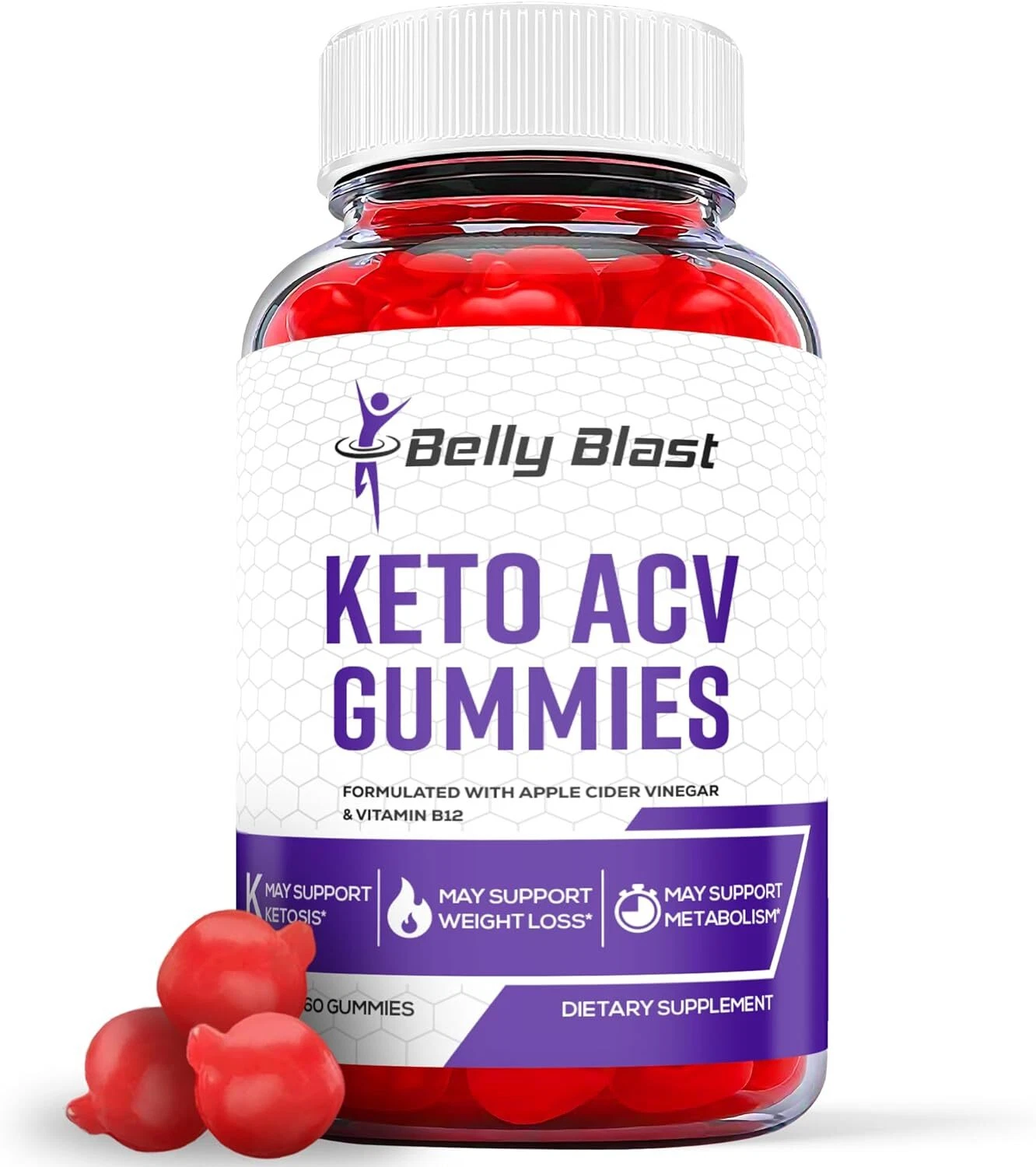 Belly Blast Keto Gummies - Belly Blast ACV Gummys Weight Loss OFFICIAL - 1 Pack