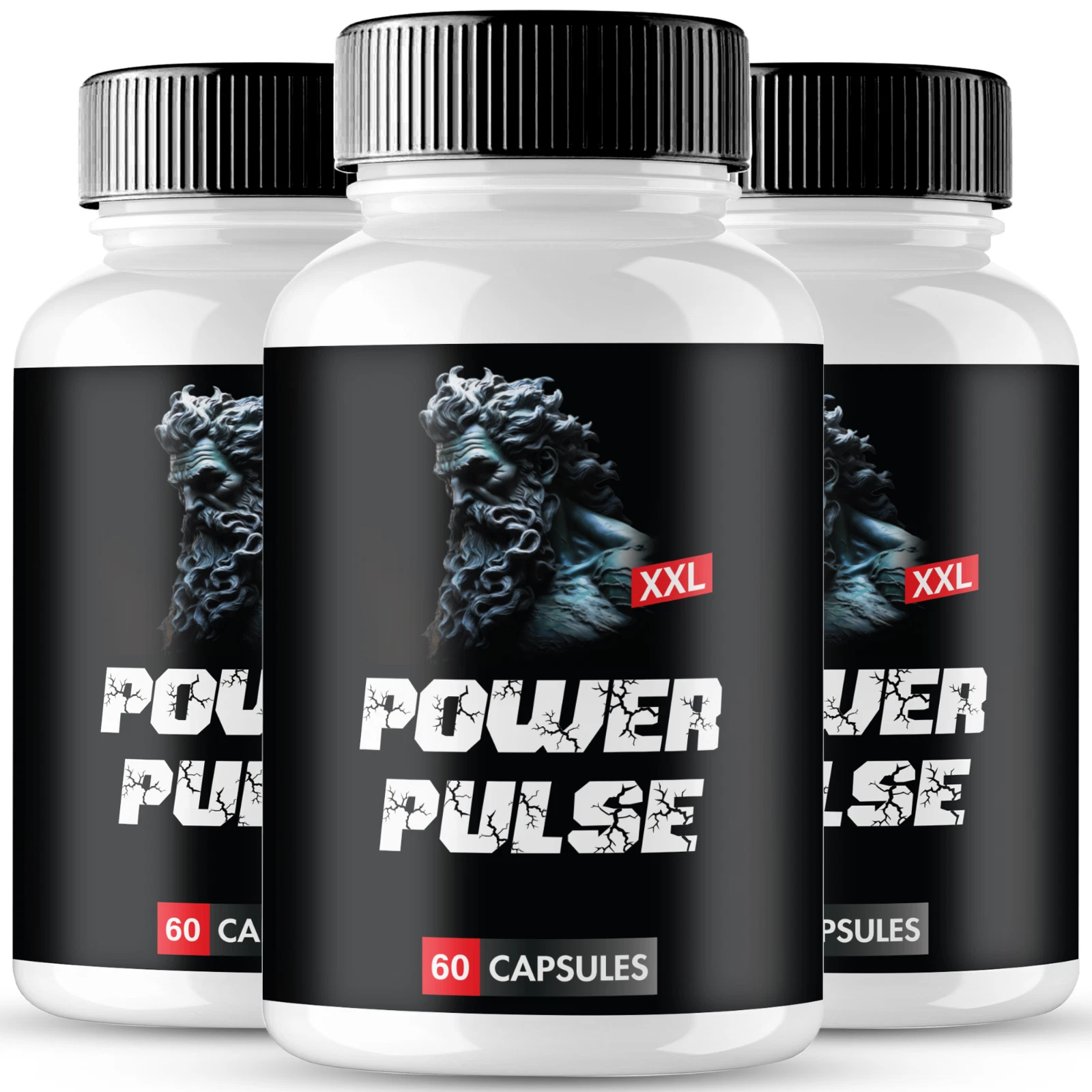 (3 Pack) Power Pulse Men Pills, PowerPulse Male Maximum Performance Formula