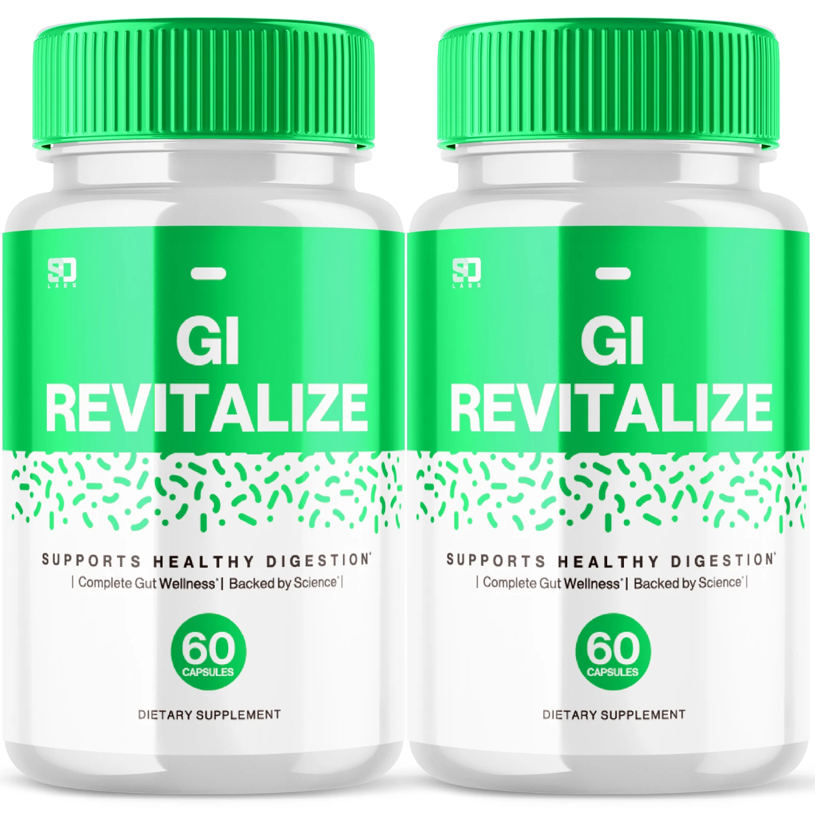 (2 Pack) GI Revitalize Capsules, GI Revitalize Digestion Support (120 Capsules)