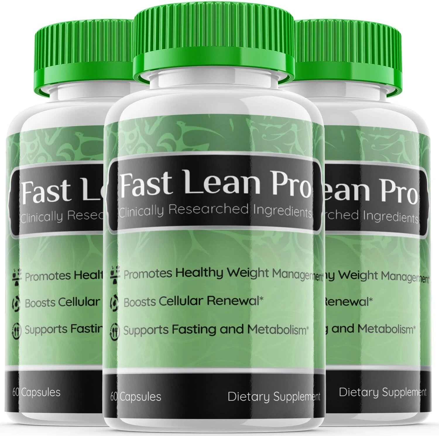 Fast Lean Pro Capsules - Fast Lean Pro Dietary Pills, Supplement - 3 Pack