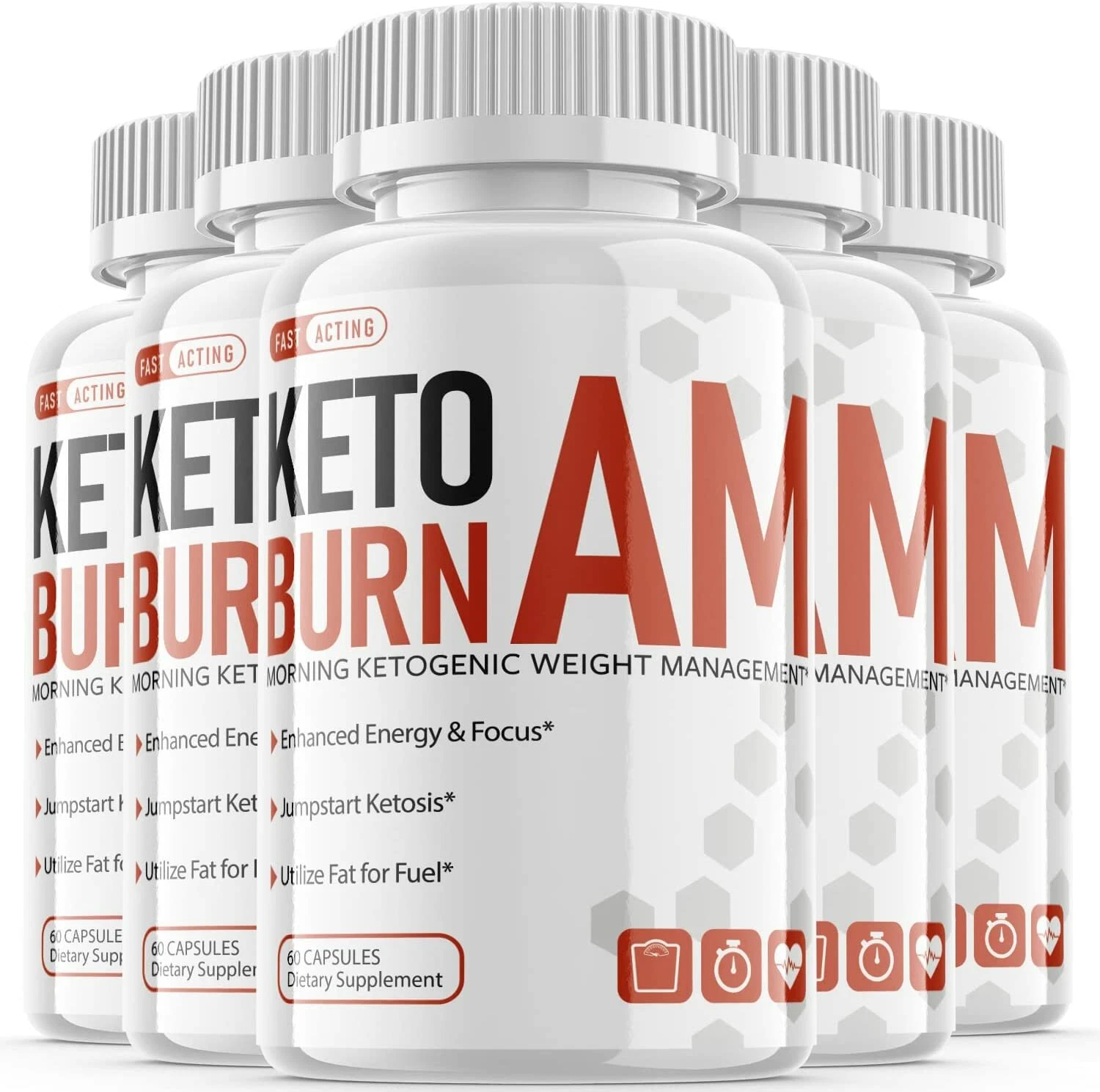 5-Keto Burn AM Diet Pills,Weight Loss,Fat Burner,Appetite Suppressant Supplement