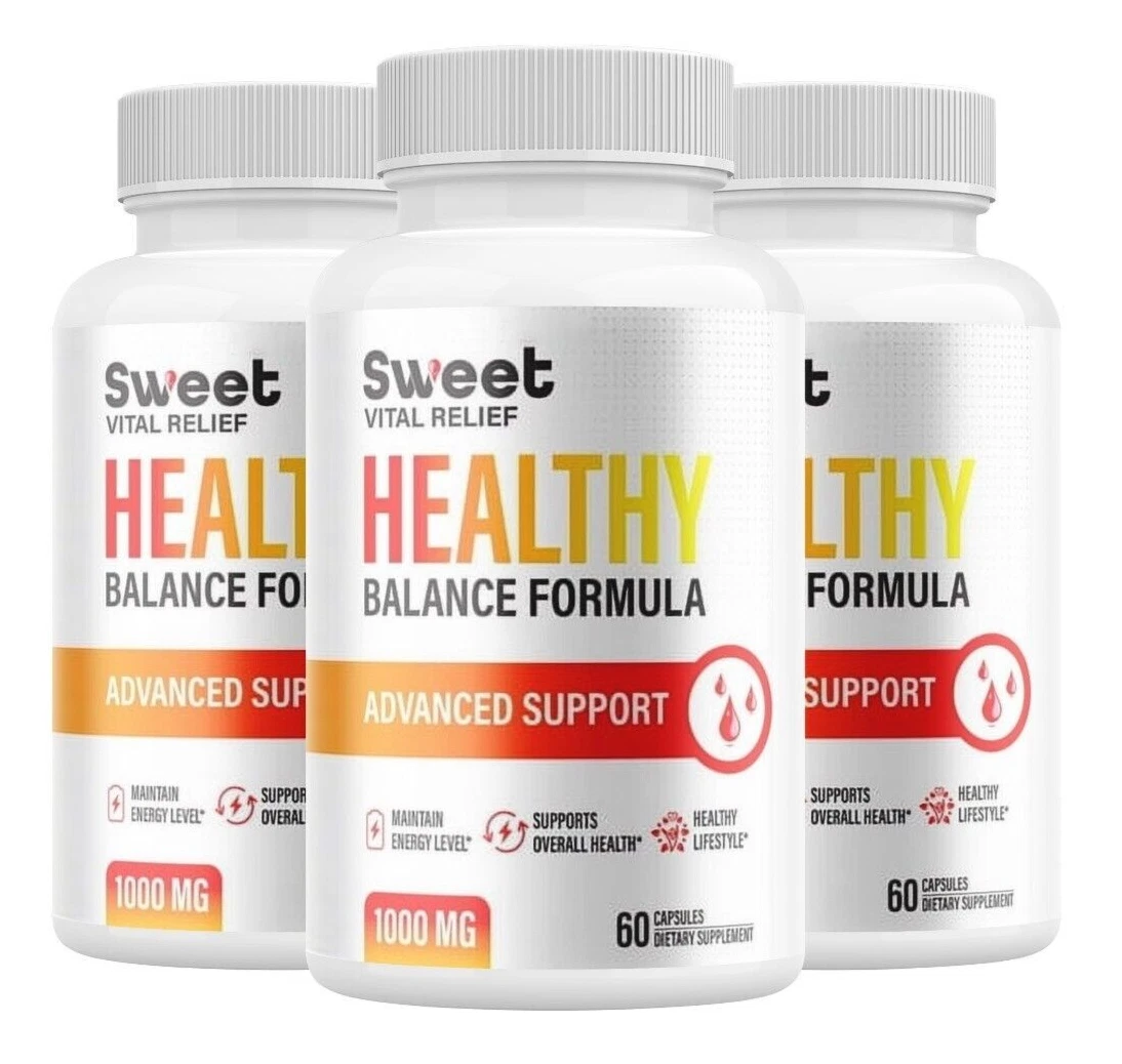 (3 Pack) Sweet Vital Relief Capsules – SweetVital Relief Pills Advanced Support