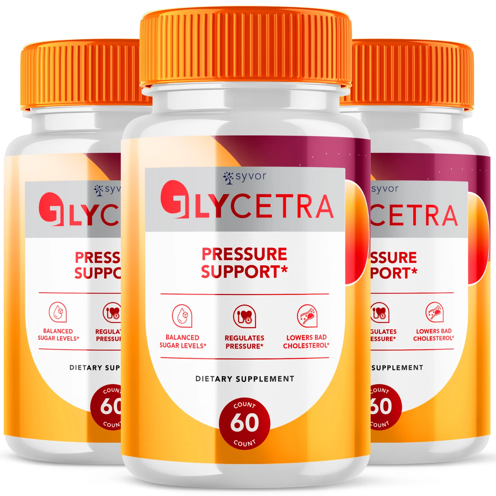 Glycetra Advanced Glycogen Supplement Natural Circulation Support 180 Capsules