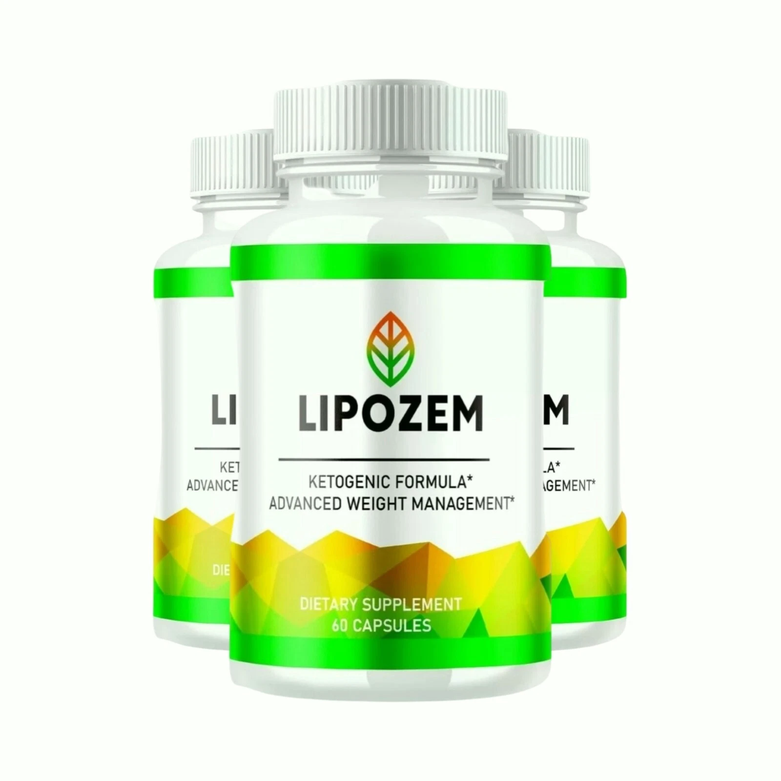 3-Pack Lipozem – Advanced Support for Weight Loss and Gut Health - 180 Capsules