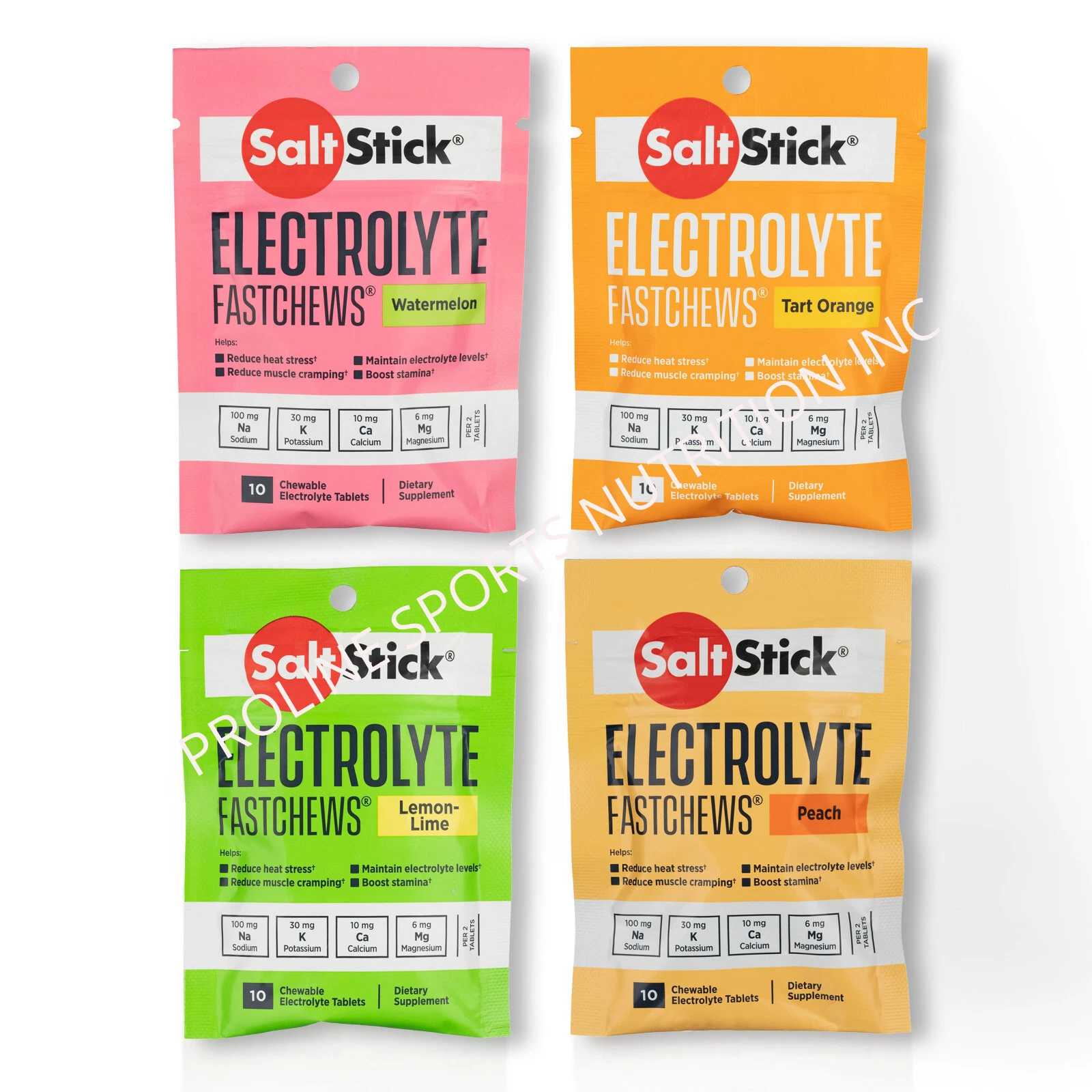 SaltStick FASTCHEWS® Resealable, Variety 4 Pack YOU PICK | FREE Shipping