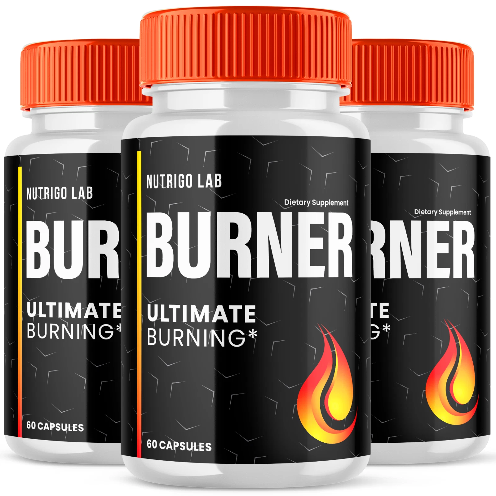 Nutrigo Lab Burner Advanced Supplement Pill Premium Fitness Support 180 Capsules
