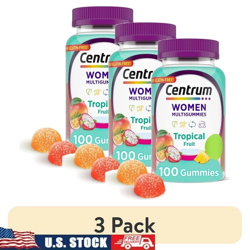 (3 pack) Multigummies Women's Multivitamin Gummy