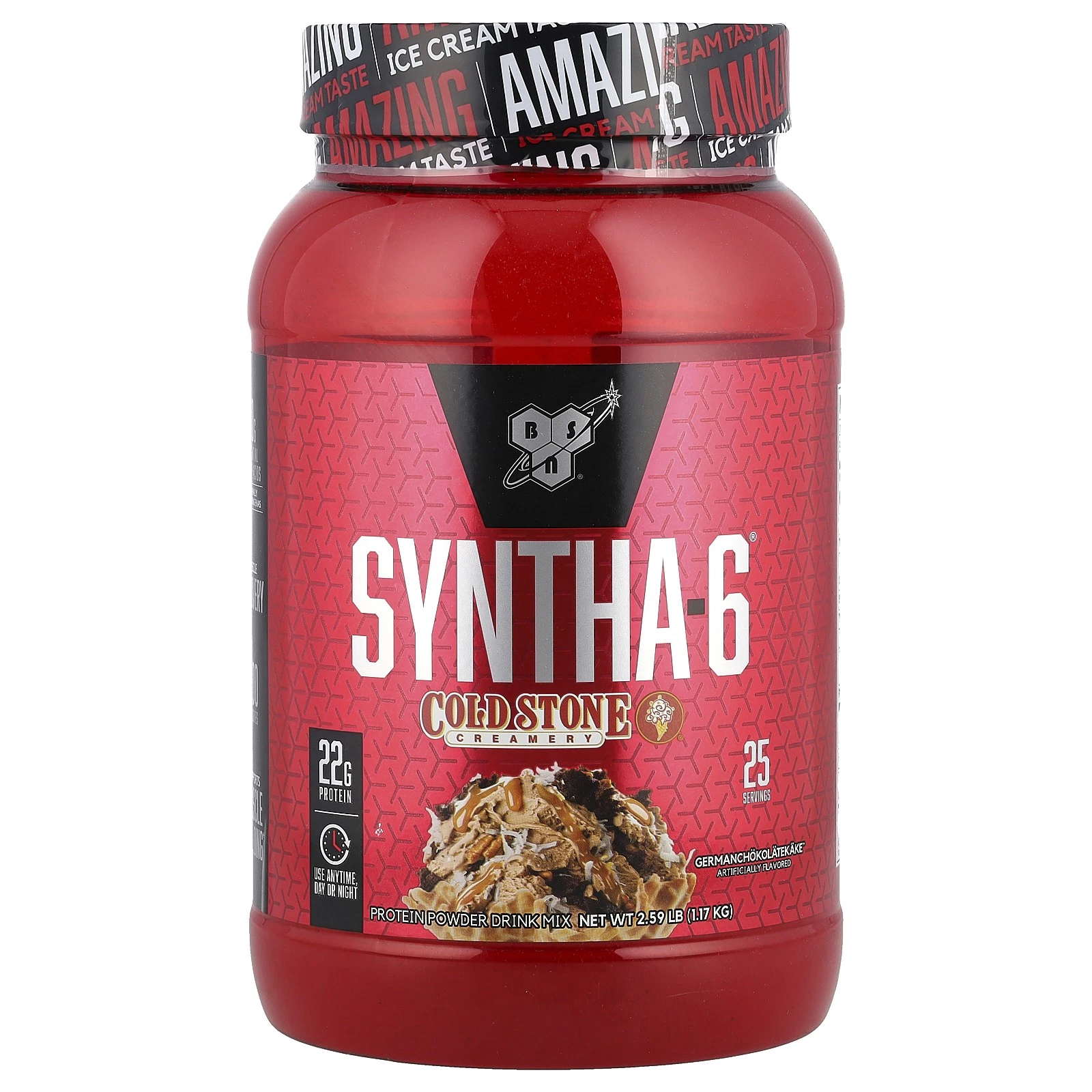 Syntha-6®, Cold Stone Creamery®, Germanchokolatekake™, 2.59 lb (1.17 kg)