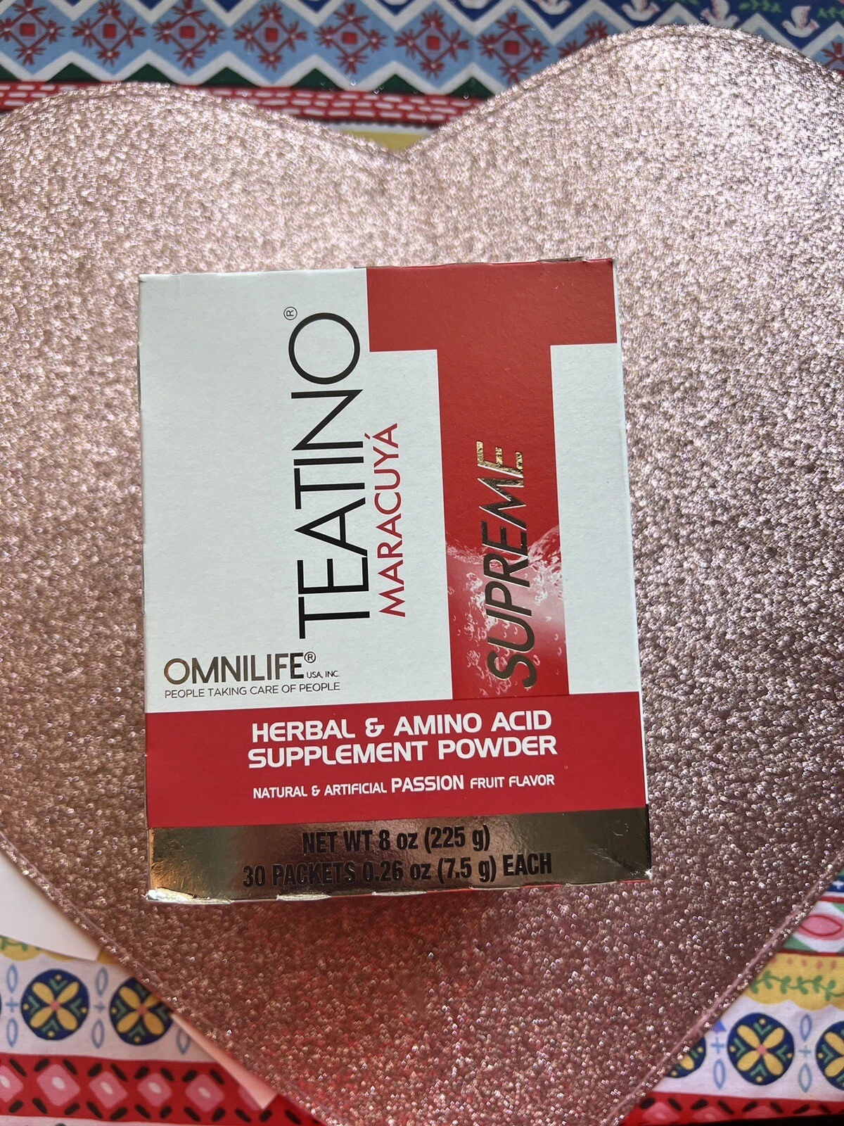 TEATINO MARACUYA THERMOGEN Baja de Peso L tirosina tiroides,higado graso