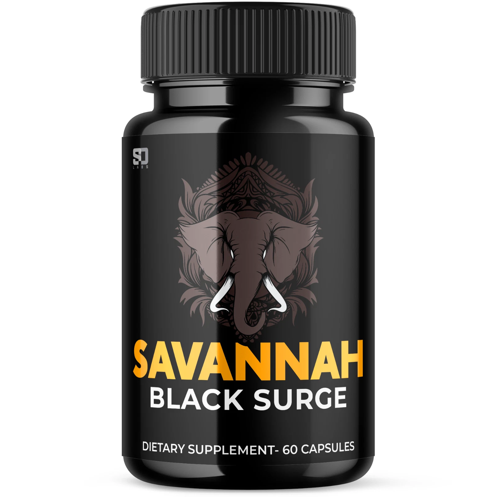 Savannah Black Surge - Support Performance and Vitality for Men 60 Capsules