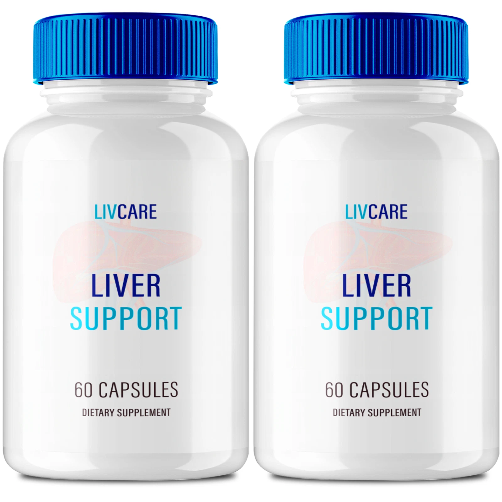 (2 Pack) LivCare Capsules for Healthy Liver & Maintain Nutrient Balance