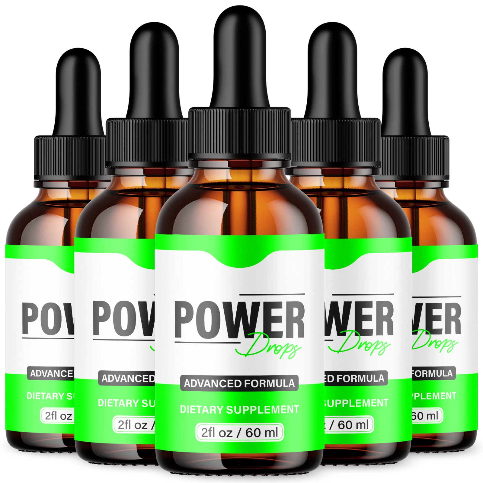 Power Drops Advanced Formula Workout Support Power Supplement Max Strength 60ML