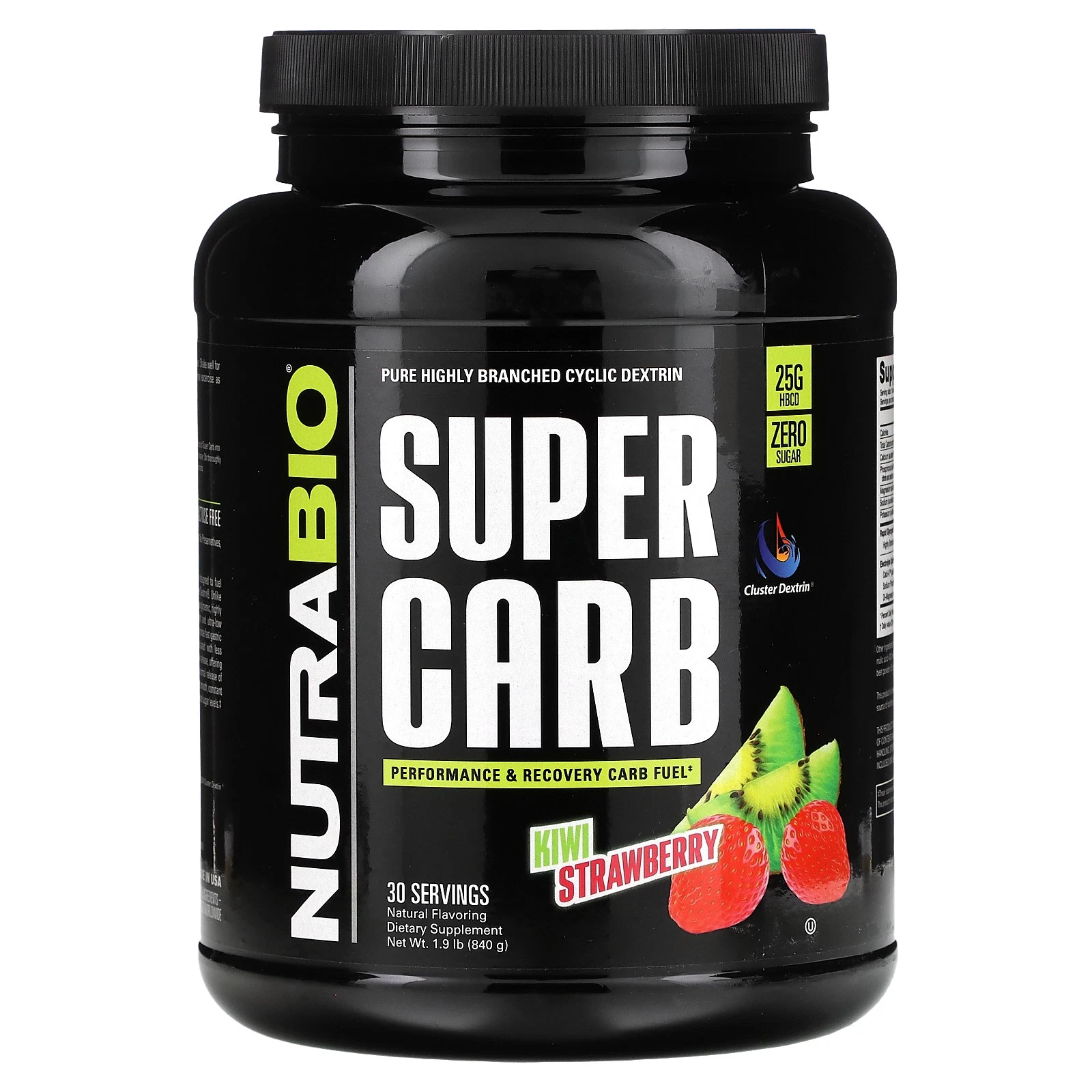 Super Carb, Kiwi Strawberry, 1.9 lb (840 g)