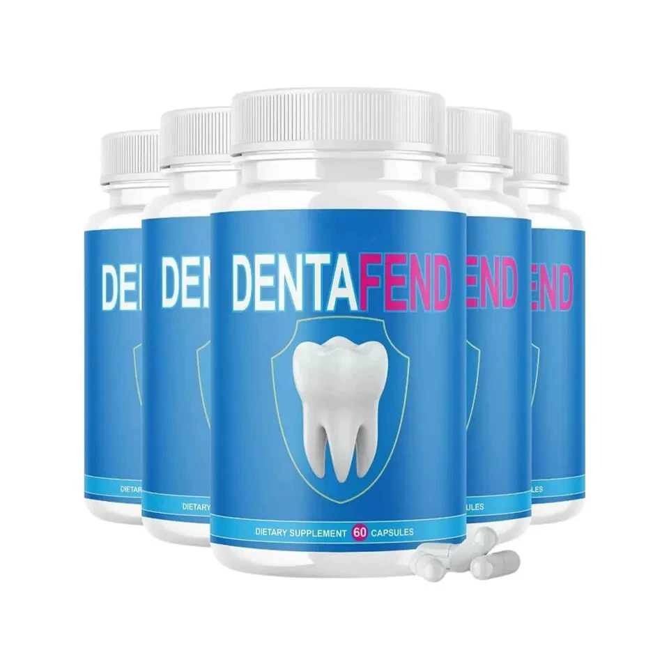 DentaFend Oral Health General Wellness Dietary Supplement (300 Capsules) 5-Pack