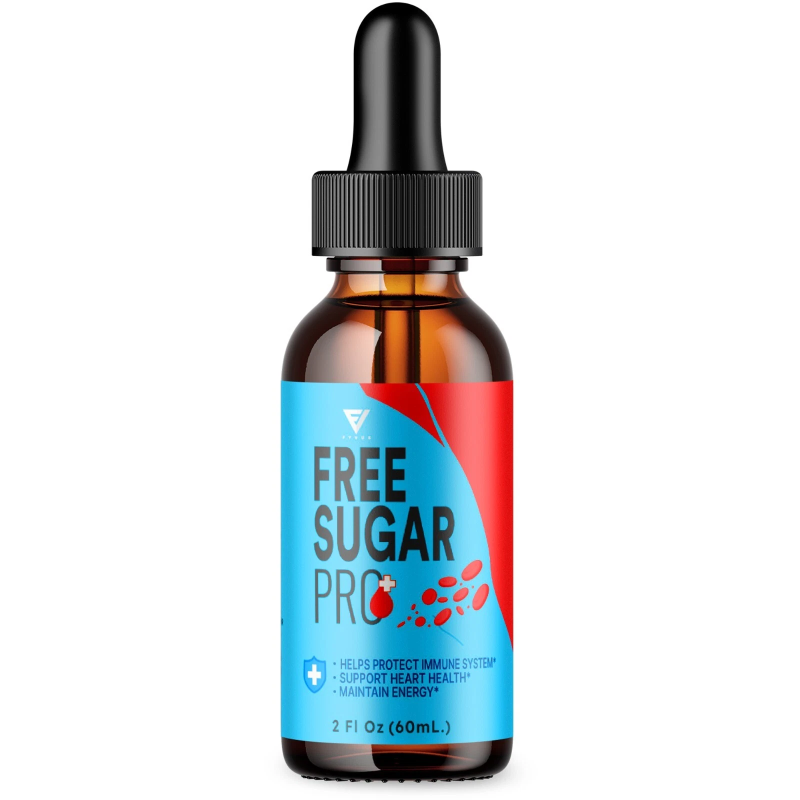 Free Sugar Pro Drops Formula Bottle Supplement FreeSugar Pro Tincture (2 oz)