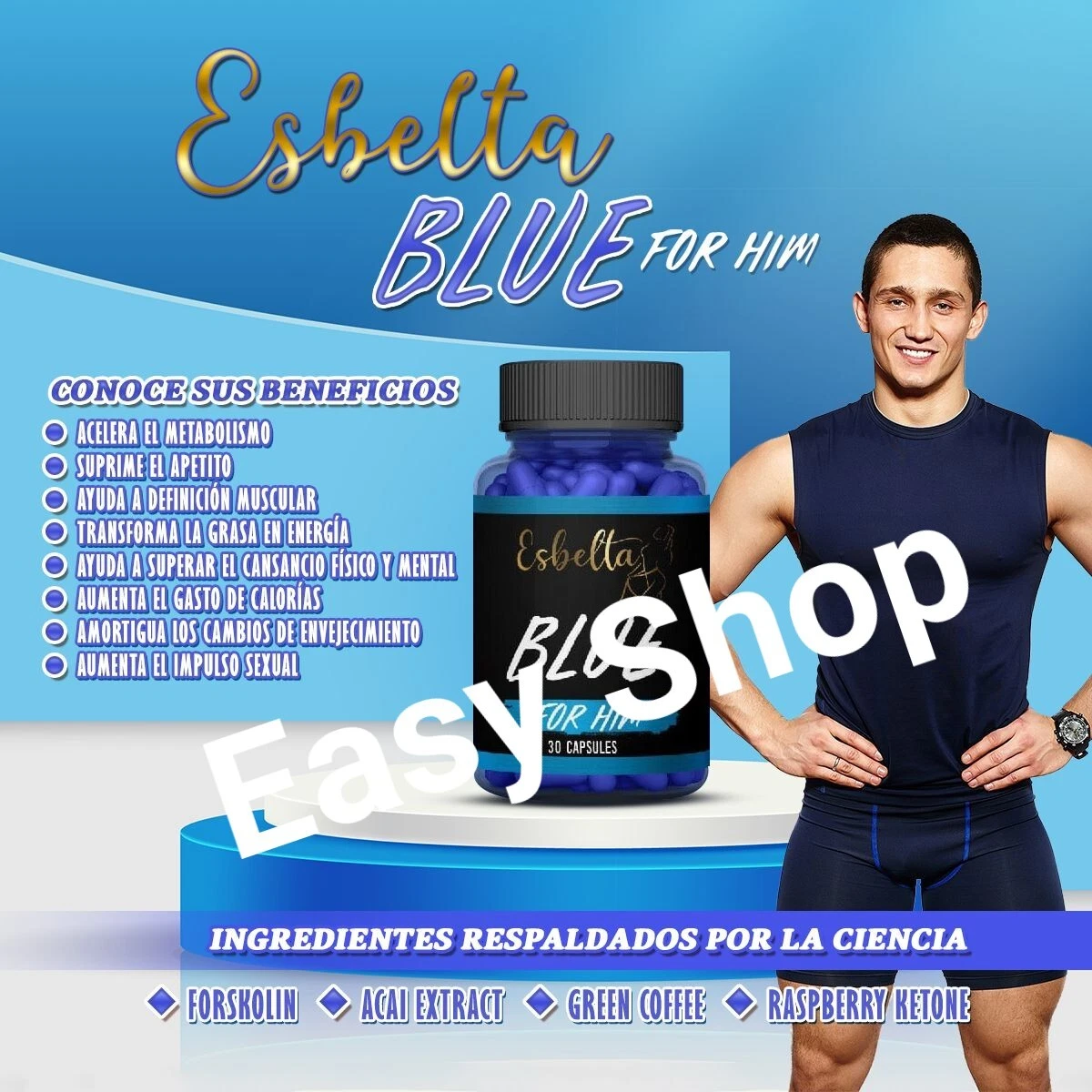 Esbelta Blue For Him