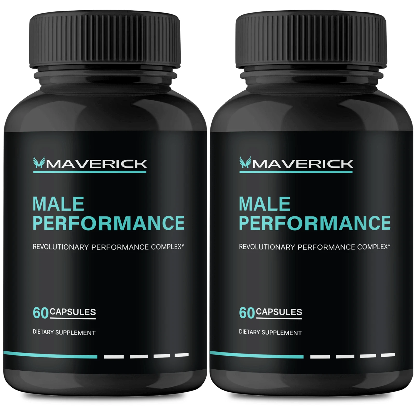 (2 Pack) Maverick Male Pills for Men Advanced Formula - Male Support Capsules