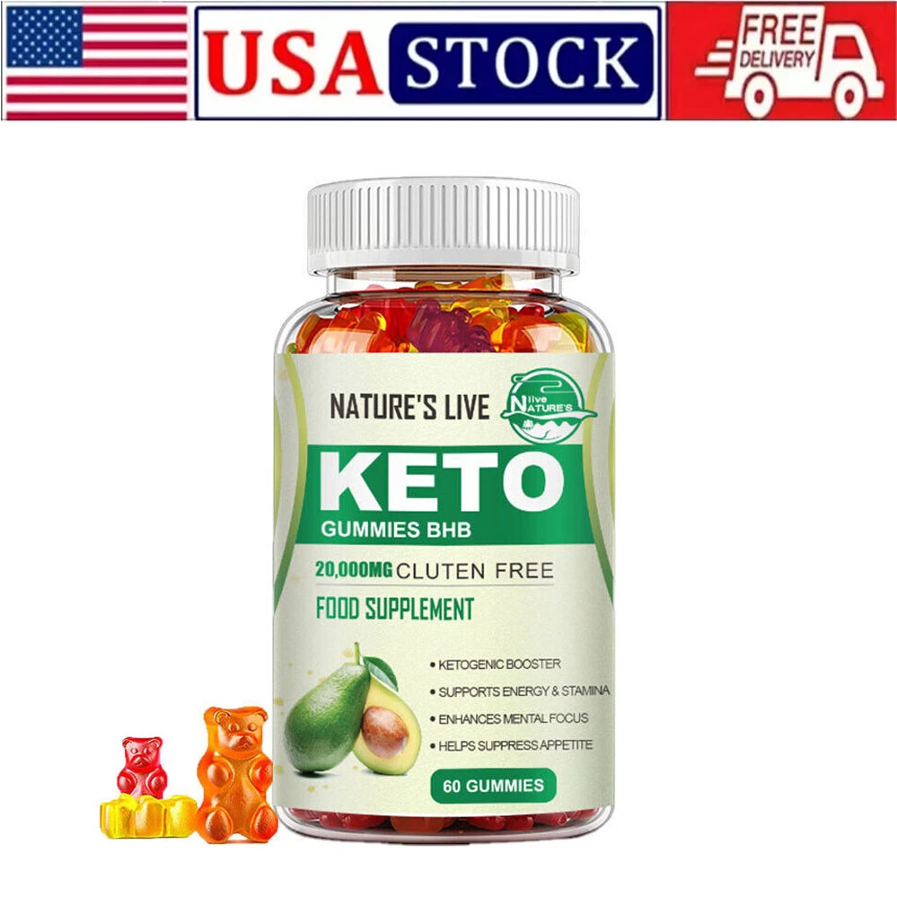 Keto BHB Gummies Ketone Advanced Weight Loss Fat Burner Dietary Supplement Pills
