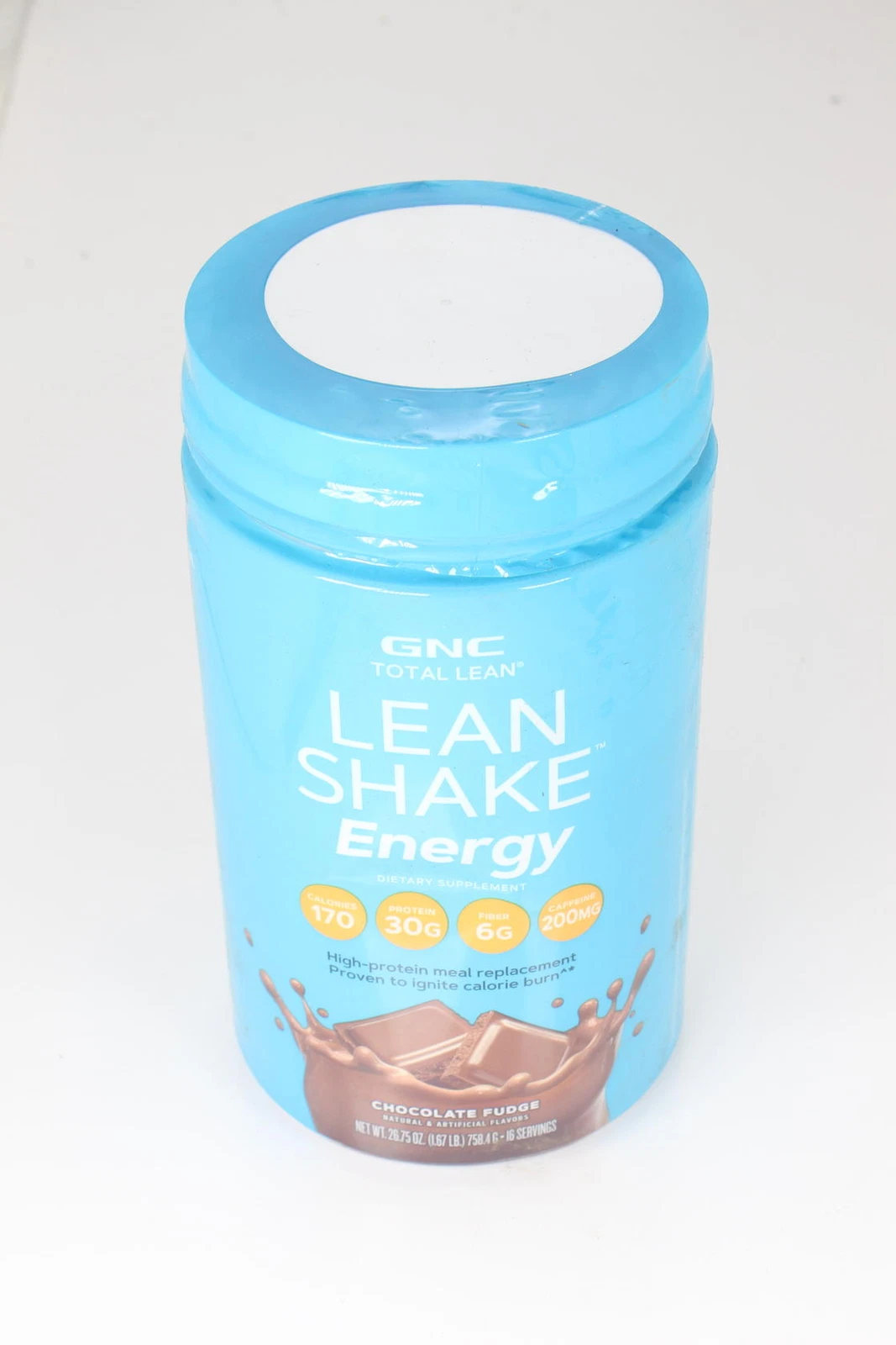 GNC Total Lean Advanced Lean Shake Burn 1.67lbs - Chocolate Fudge BB 7/25 U60C