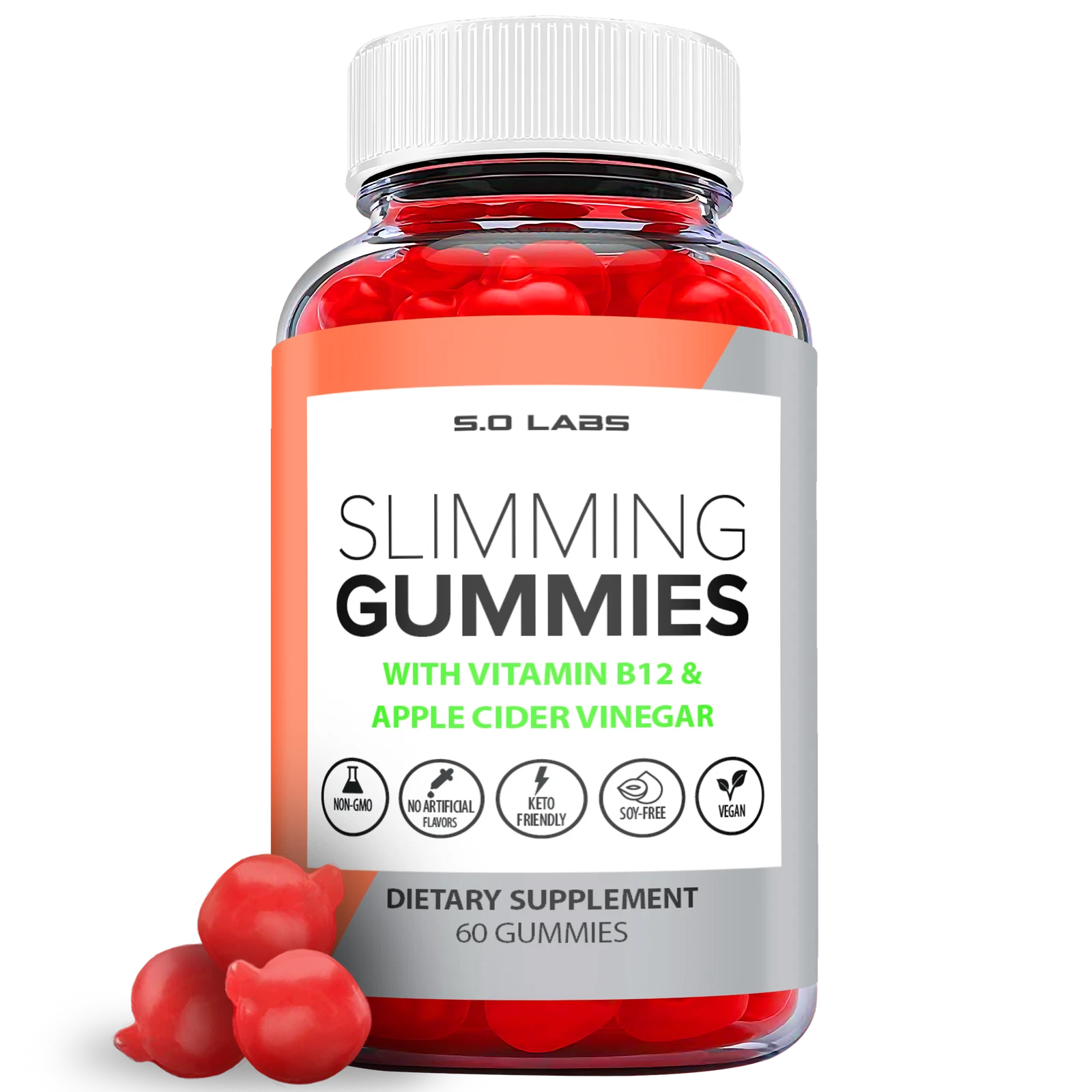 Slimming Keto Gummies - Slimming ACV Keto Gummies For Weight Loss (1 Pack)