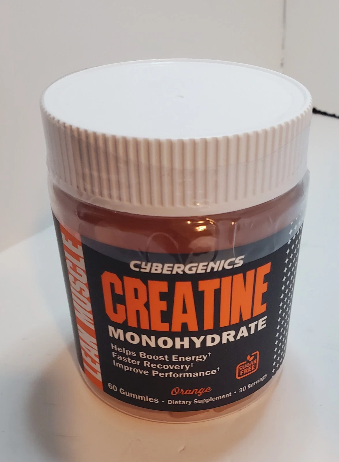 2 Cybergenics Creatine Monohydrate Gummy Orange