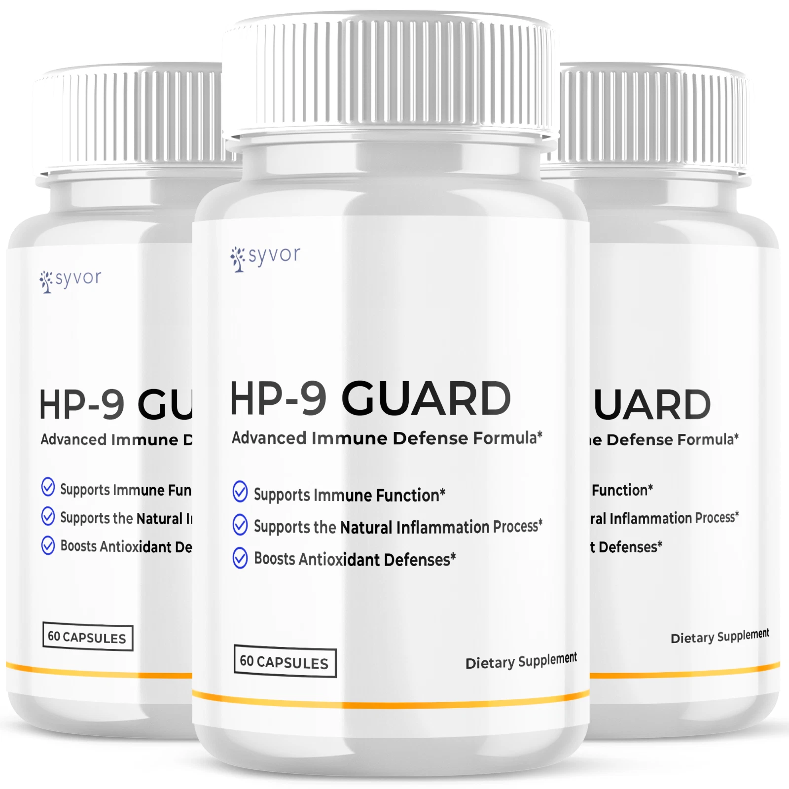 HP9 Guard Wellness Support Pills Advanced Formula Balance Support 180 Capsules