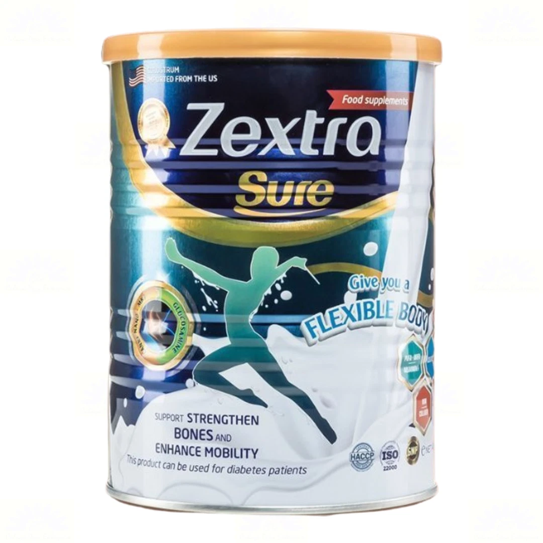 1 - 8 X Zextra Sure Milk 400g Knee Pain Back Pain Back Pain Strengthen Bones
